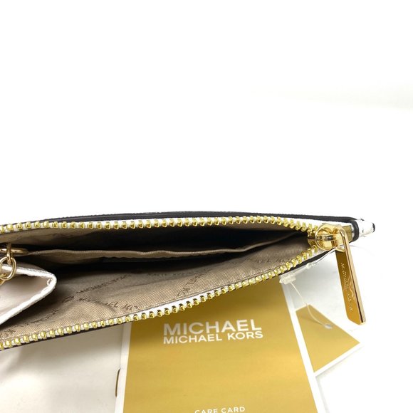 🎄 Christmas Sale 🎄 Michael Kors  Coinpouch ID Leather White Women's 35F7GTVU1L - Picture 6 of 8